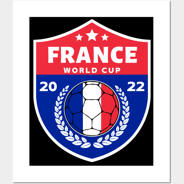 France World Cup Wall Art by footballomatic